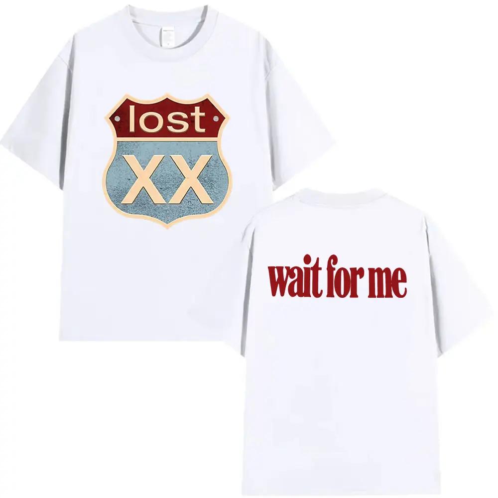 MGK Lost XX Americana 2026 Мужская летняя футболка с графическим принтом Повседневная ретро Супер хлопковая футболка Модная одежда Футболка Y2k