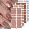 2026 Новые гелевые наклейки для ногтей без клея Водонепроницаемые матовые накладные ногти для женщин