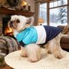 Winter Dog Clothes Warm Padded Dog Jacket Thick Puppy Coat Color Block Small Dog Vest Outdoor Walking Apparel for Chihuahua Pug