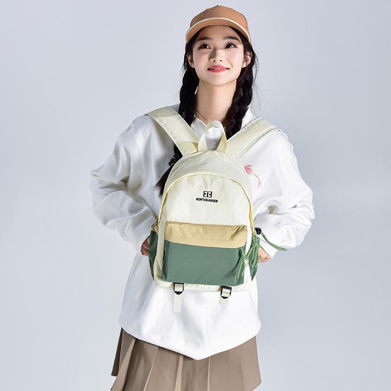 Контрастный легкий рюкзак женский дорожный рюкзак школьный рюкзак для студентов