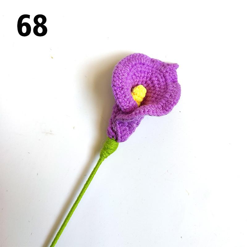 Подарок на День Учителя Подсолнух Вязаный Цветок Вязаный Цветок Ручной Работы Букет Домашний