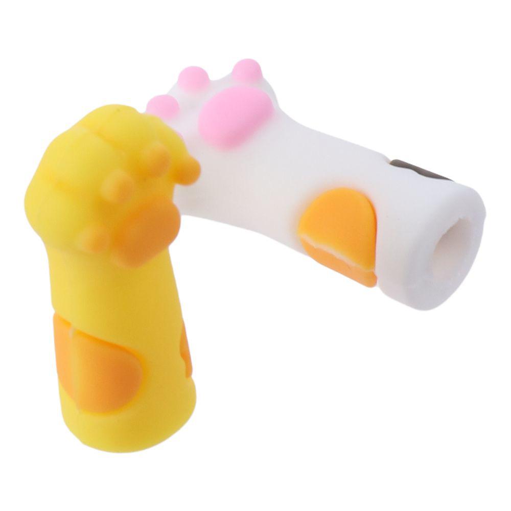 5 Color Cat Paw Stoppers Silicone Knitting Needle Needle Minder Knitting Accessories