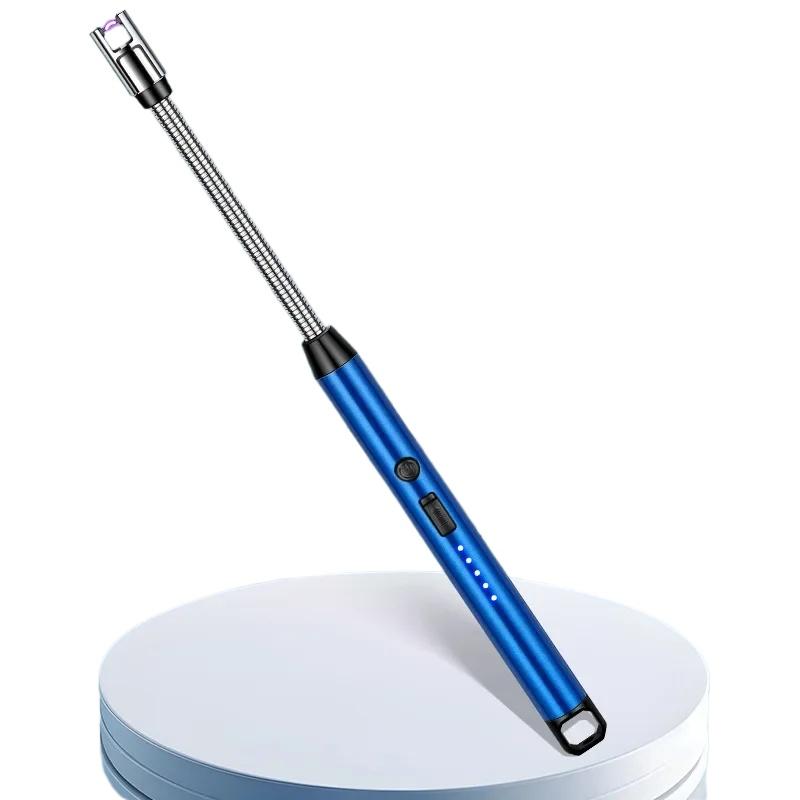 Arc Electric Pulse Lighter Kitchen Gas Stove Fierce Stove Natural Gas Candle Rechargeable Ignition Gun Plasma Smoking Accessorie