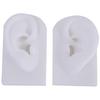 Rubonarie Silicone Ear Models for Piercing Display (Set of 1) (White)