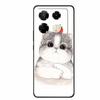 Чехол для Infinix Note 40 Pro 4G, мягкий силиконовый задний чехол из ТПУ для телефонов Infinix Note40 X6850 X6853, оригинальный цветной Capa