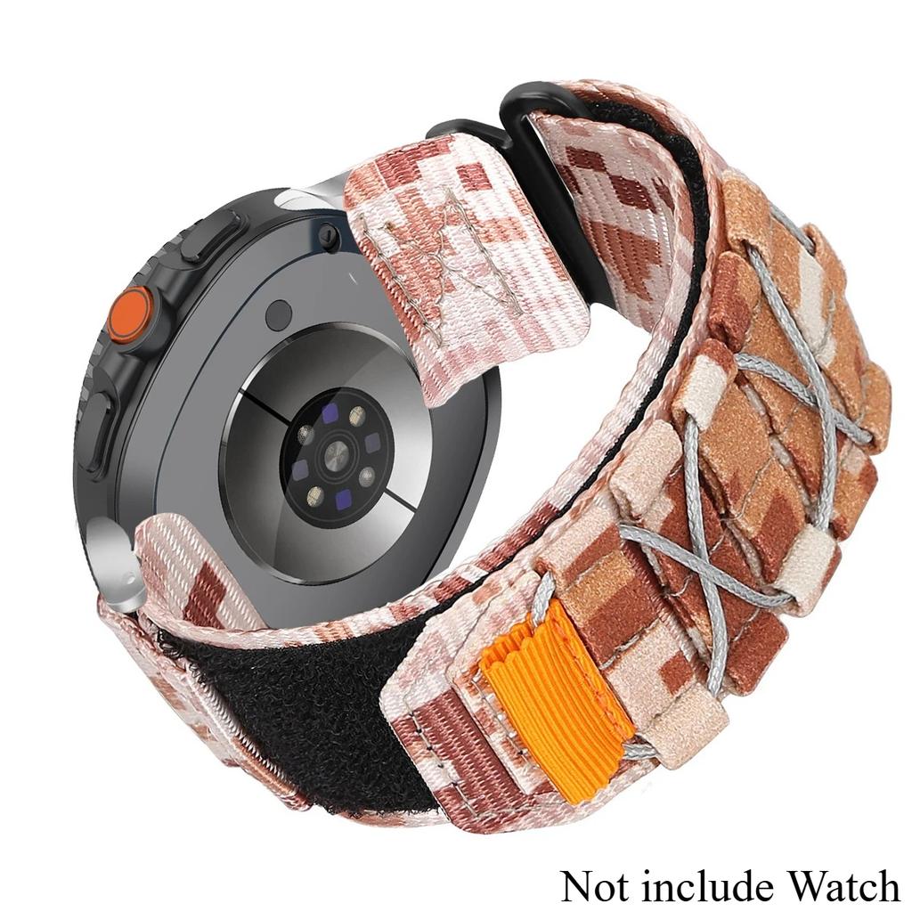 Новый нейлоновый ремешок для Samsung Galaxy Watch 8/8 Classic, сменный браслет, спортивный ремешок для часов Correa для Watch ultra2025/7 47 мм