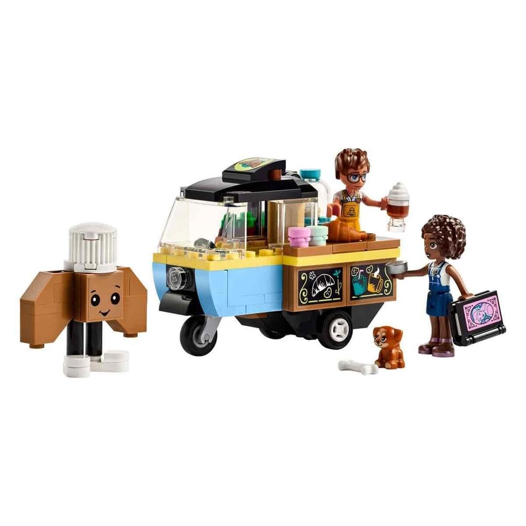 LEGO Friends Mobile Bakery Toys Present Birthday Blocks Educational Christmas Girls Boys Children 6 Years Old 7 Years Old 8 Years Old 9 Years Old