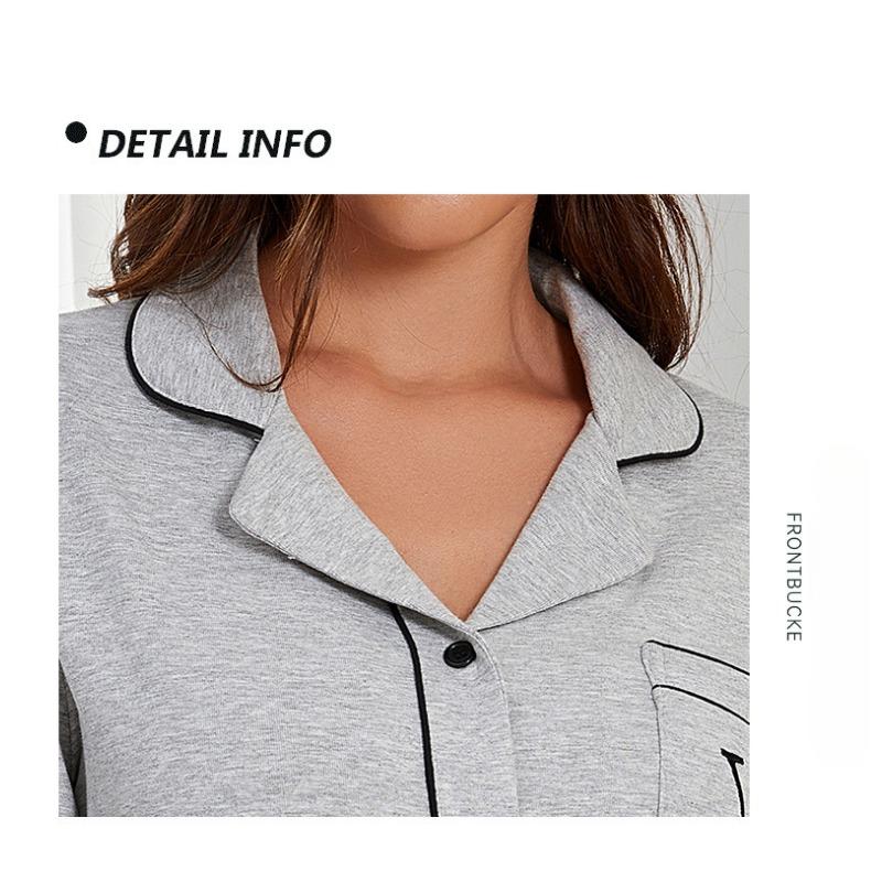 Женская весна и лето новая домашняя одежда модал хлопок большие ярды пижамы женские свободные трендовые шорты с короткими рукавами костюм с обратным воротником