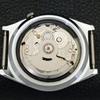 REFURBISHED VINTAGE SEIKO 5 AUTOMATIC JAPAN MENS SILVER DIAL WATCH A433572-2 R117-a433572