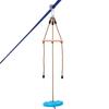 Zipline Kit for Kids and Adult, 52 ft Zip Line Kits Up to 330 lb, Backyard Outdoor Quick Setup Zipline, Playground Entertainment with Zipline, Nylon