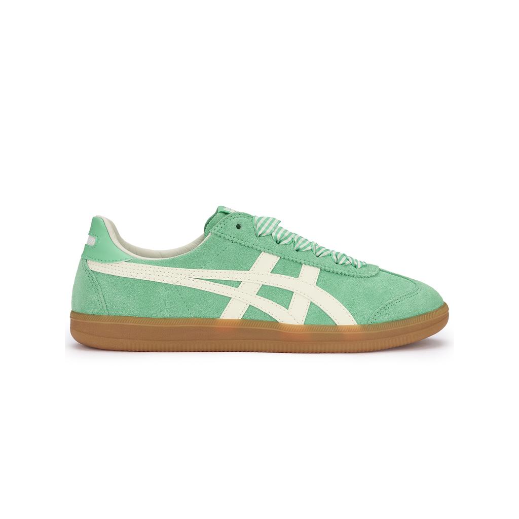 ONITSUKA TIGER Tokuten Кожаная низкая обувь Армии Германии Кроссовки Унисекс Зеленый 1183C562-301