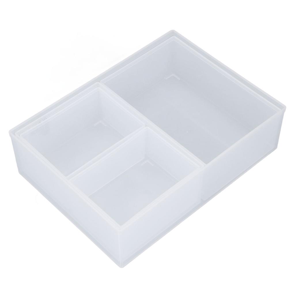 Пластиковый органайзер, складной прозрачный многофункциональный контейнер для хранения ювелирных изделий