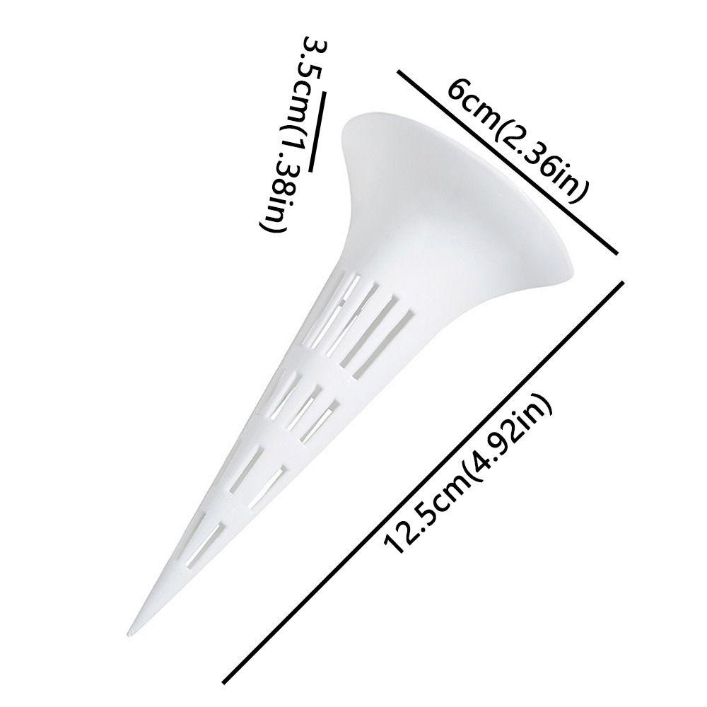 10PCS Breathable Conical Watering Device Root Aeration Prevent Root Rot Root Protection Device Deep Watering Prevent Soil Loss
