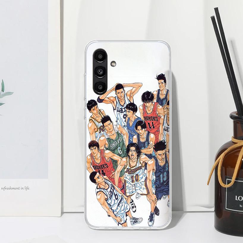 Чехол для телефона с изображением аниме Слэм-данк для Samsung Galaxy A17 A37 A57 A16 A26 A36 A56 A15 A25 A35 A55 A14 A24 A34 A54 A13 A23 A33