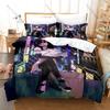 Cool Personality Akudama Drive Bedding Set New 3D Printed Anime Duvet Cover Set Soft Comfortable Bed Cover Home Decor