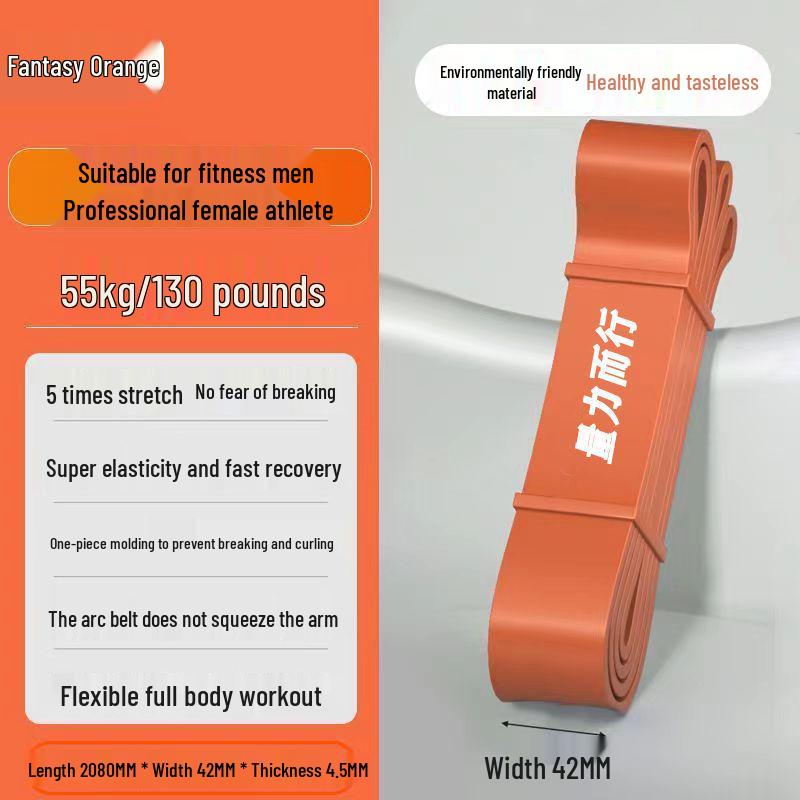 Эластичная лента сопротивления для силовых тренировок и помощи в подтягиваниях для мужчин и женщин