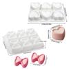 6 Cavities Silicone Chocolate Mould 3D Mousse Cake Mold Jelly Pudding Mold  Kitchen Baking