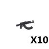 MOC Военные Строительные Блоки Аксессуары Оружие Огнестрельное Оружие Спецназ Солдаты АКМ Ракетные Установки Ночное Видение Игрушки Подарки X036