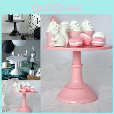 Стильная круглая подставка для торта со съемным основанием для десертов, кексов и многого другого