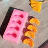 Orange Petal Silicone Molds Soap Candle Making Dessert Baking Home Decoration