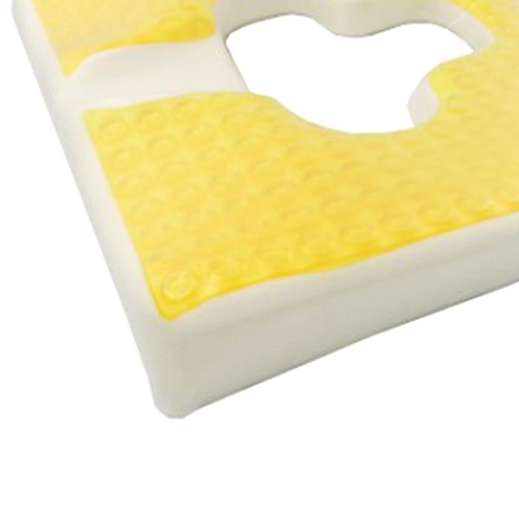 Подушка от пролежней для ягодиц с гелем и эффектом памяти, Т-образное отверстие, водонепроницаемая, дышащая, против пролежней