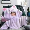 Choi San Printed Flannel Blanket, soft throw for bedroom sofa, washable, fan merchandise, great gift.