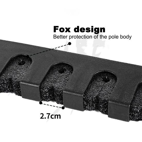 Кронштейн для удочки, противоскользящий, устойчивый к коррозии, экономит место, настенный стеллаж для хранения удочки, аксессуары для рыбалки