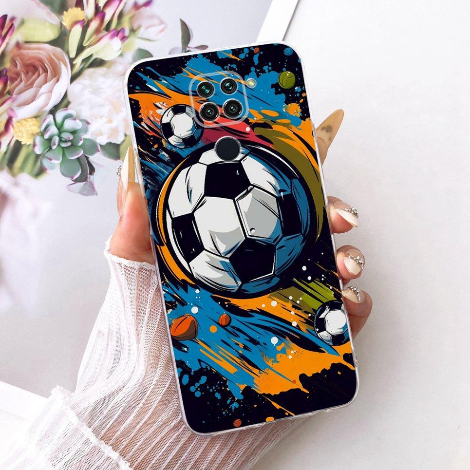 Мягкий прозрачный силиконовый чехол для Xiaomi Redmi Note 9 9S Note 9 Pro Чехол для телефона с рисунком Мультяшный Кот Дракон Цветок Бабочка