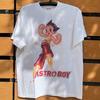Astro Boy Iron Arm Astro Boy Japanese Comic Short-sleeved T-shirt Vintage Heavy Cotton Trendy Cool Ruffian Handsome Top