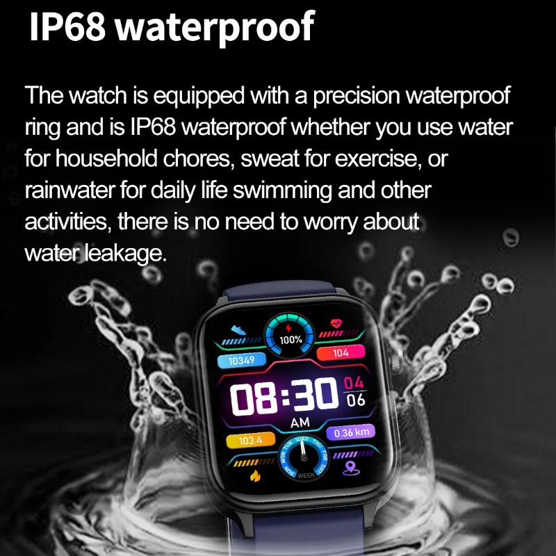 2025 Новые ЭКГ+ППГ Кровь Жир Мочевая Кислота Здоровье Смарт-часы Мужчины Частота Пульса Кровяное Давление Bluetooth Звонок Смарт-часы Женщины