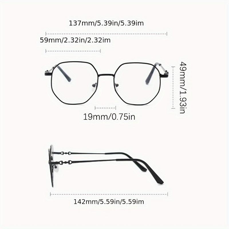 Женские легкие очки с геометрической металлической оправой, защищающие от синего света, с розово-золотыми акцентами, минималистичный корейский стиль на каждый день