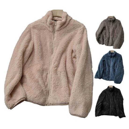 Женское пальто, осенне-зимнее флисовое пушистое пальто, теплое женское плюшевое пальто с застежкой-молнией для повседневной носки