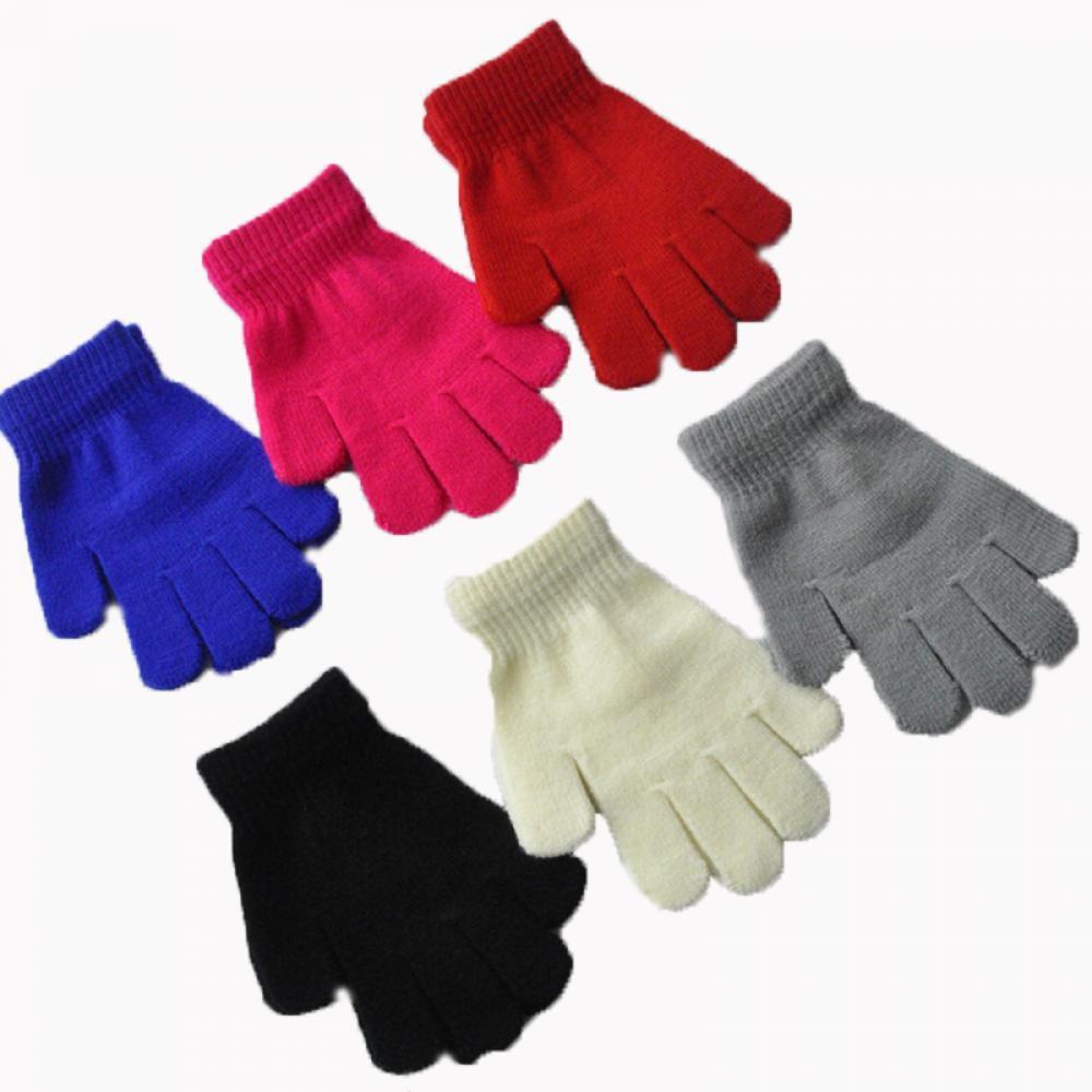 Magic Boy Girl Warm Children Stretch Knitted Glove