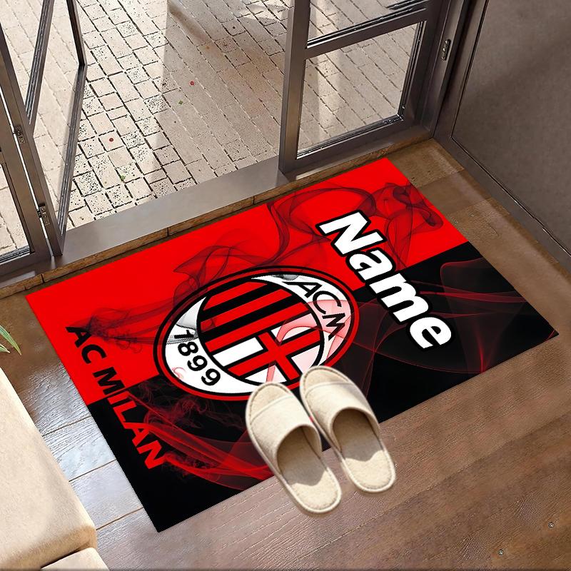 Custom Name Personalized football team Print Carpet, Versatile Home Decor Rug, for Playroom, Apartment, Balcony, Entryway, Hallway Gift