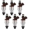 6 шт. Форсунки топливные, совместимые с Toyota 4Runner Pickup 1989 1990 1991 1992 1993 1994 1995 3VZE 3.0L V6 23209-65020 Автоаксессуары