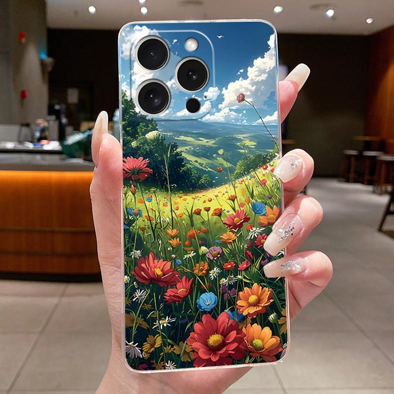 Чехол для iPhone 16 Plus 16pro 16promax Чехол Эстетичный Милый Крутой Мальчики Девочки Прозрачный Чехол для Телефона Для iPhone 16 Pro Max Чехол