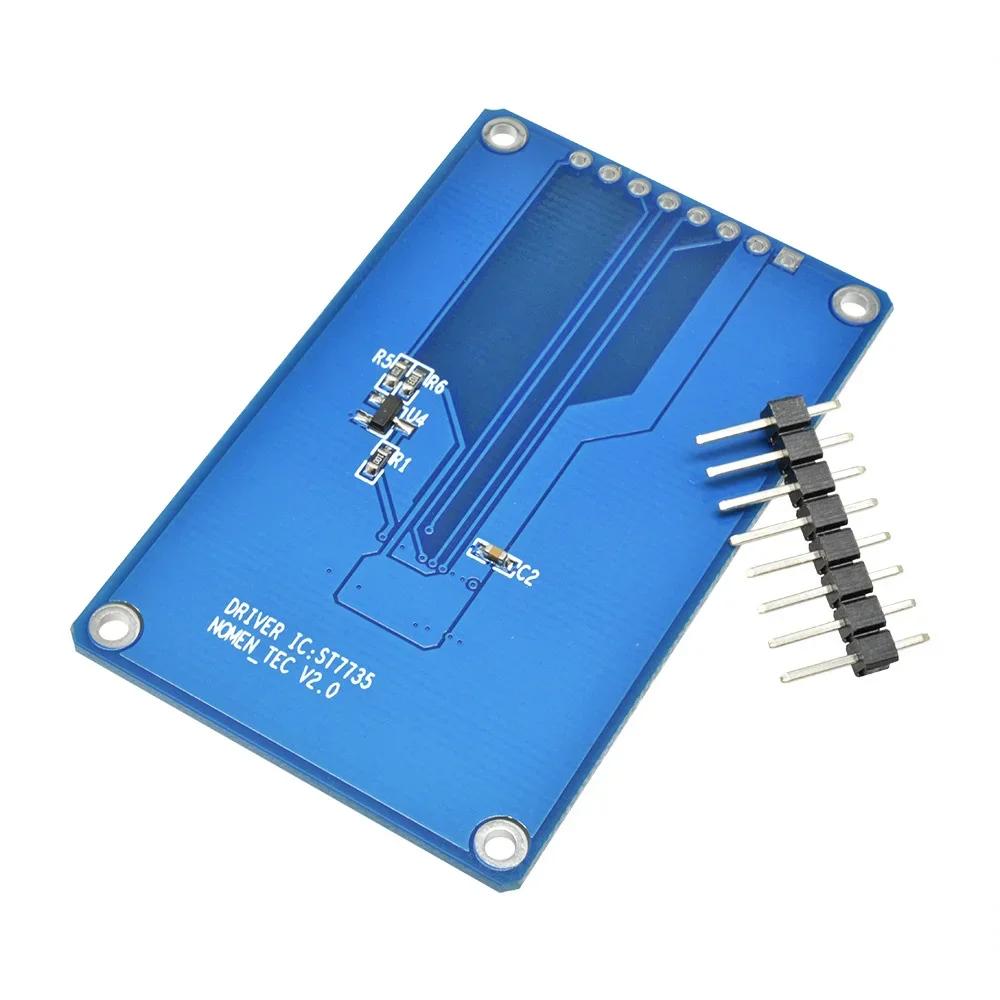1,8-дюймовый полноцветный TFT LCD дисплейный модуль 128x160 SPI ST7735S 3,3 В Замена OLED источника питания для Arduino
