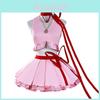 Косплей-костюм Хинамори Аму из Shugo Chara из прочного полиэстера для ролевых игр