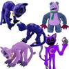 Terrifying Purple Cat Monster With Big Smiling Mouth Plush Toy