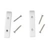 4PCS White Bass Guitar Thumb Rest Plastic Bass Finger Rest Anti Slip Bass Thumb Rest  Guitar