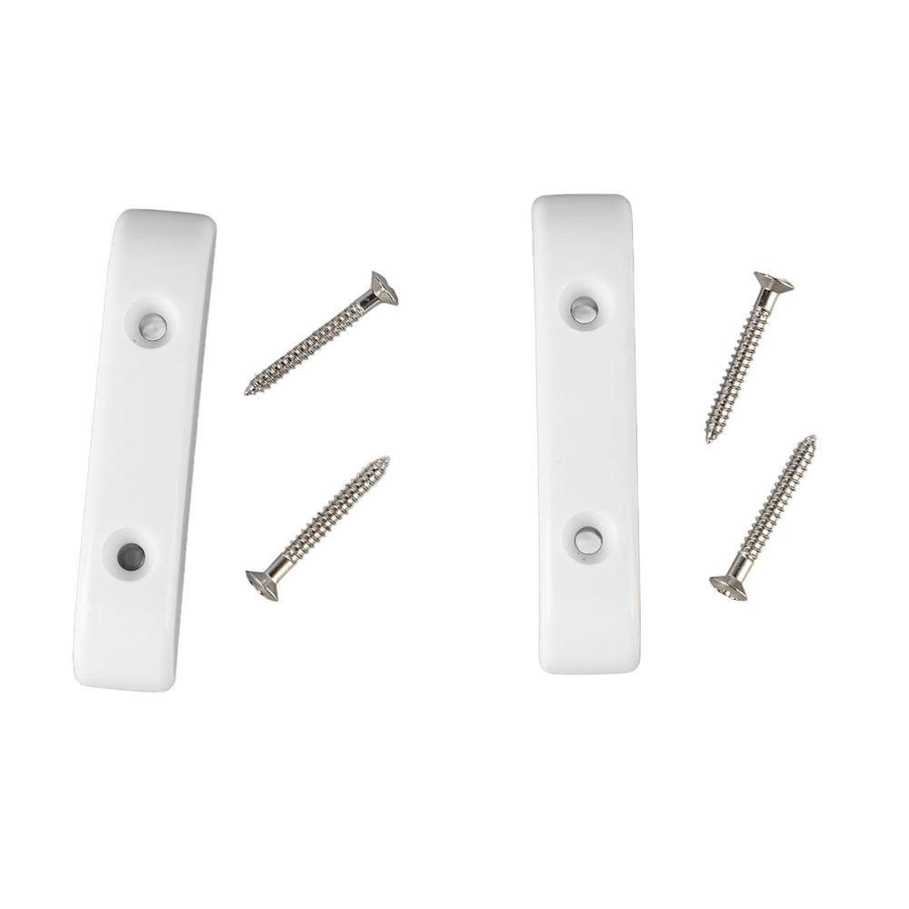 4PCS White Bass Guitar Thumb Rest Plastic Bass Finger Rest Anti Slip Bass Thumb Rest  Guitar