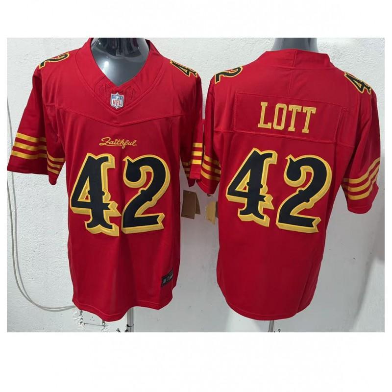 San Francisco 49ers Embroidered Football Jersey Team Apparel Men Sports Fan Wear