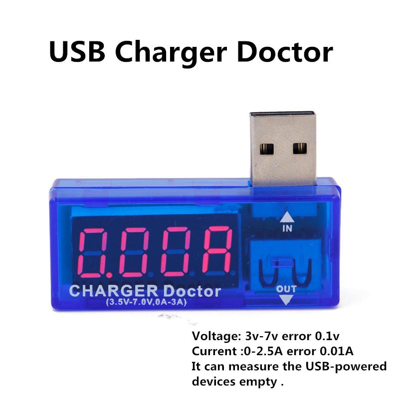 Миниатюрный креативный USB-тестер для телефонов с ЖК-экраном, портативный вольтметр-амперметр, детектор зарядных устройств для мобильных телефонов.