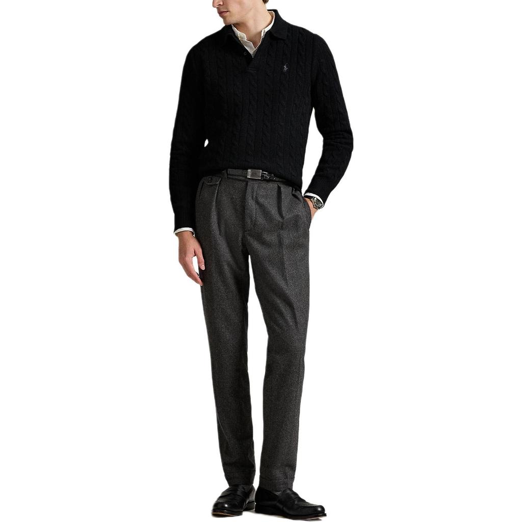 Polo Ralph Lauren cable-knit polo shirt 710974165-001