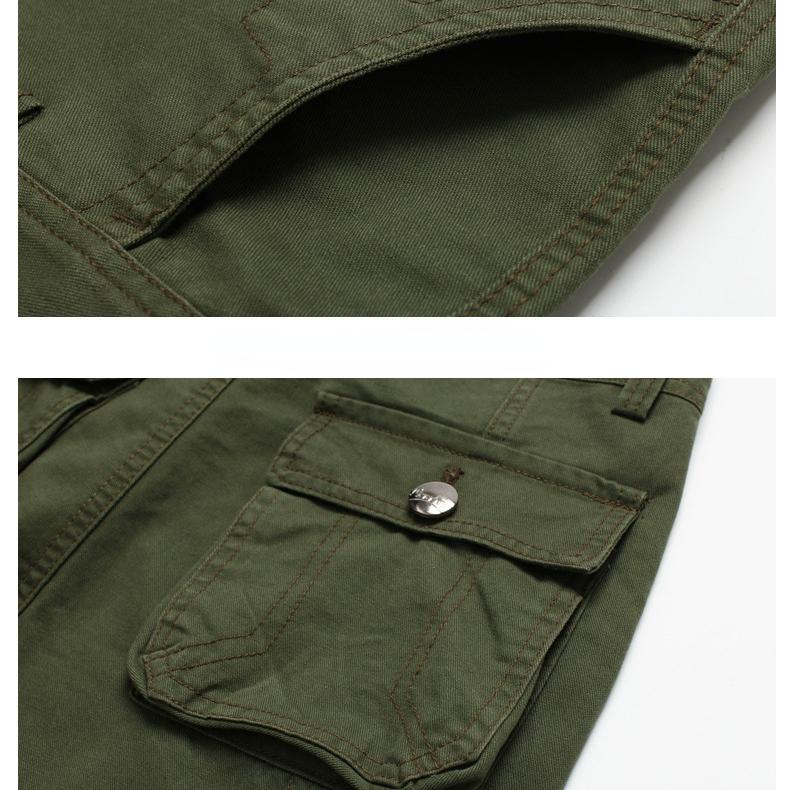 Высококачественные повседневные брюки для мужчин, свободные брюки-карго с несколькими карманами, модные черные брюки для работы