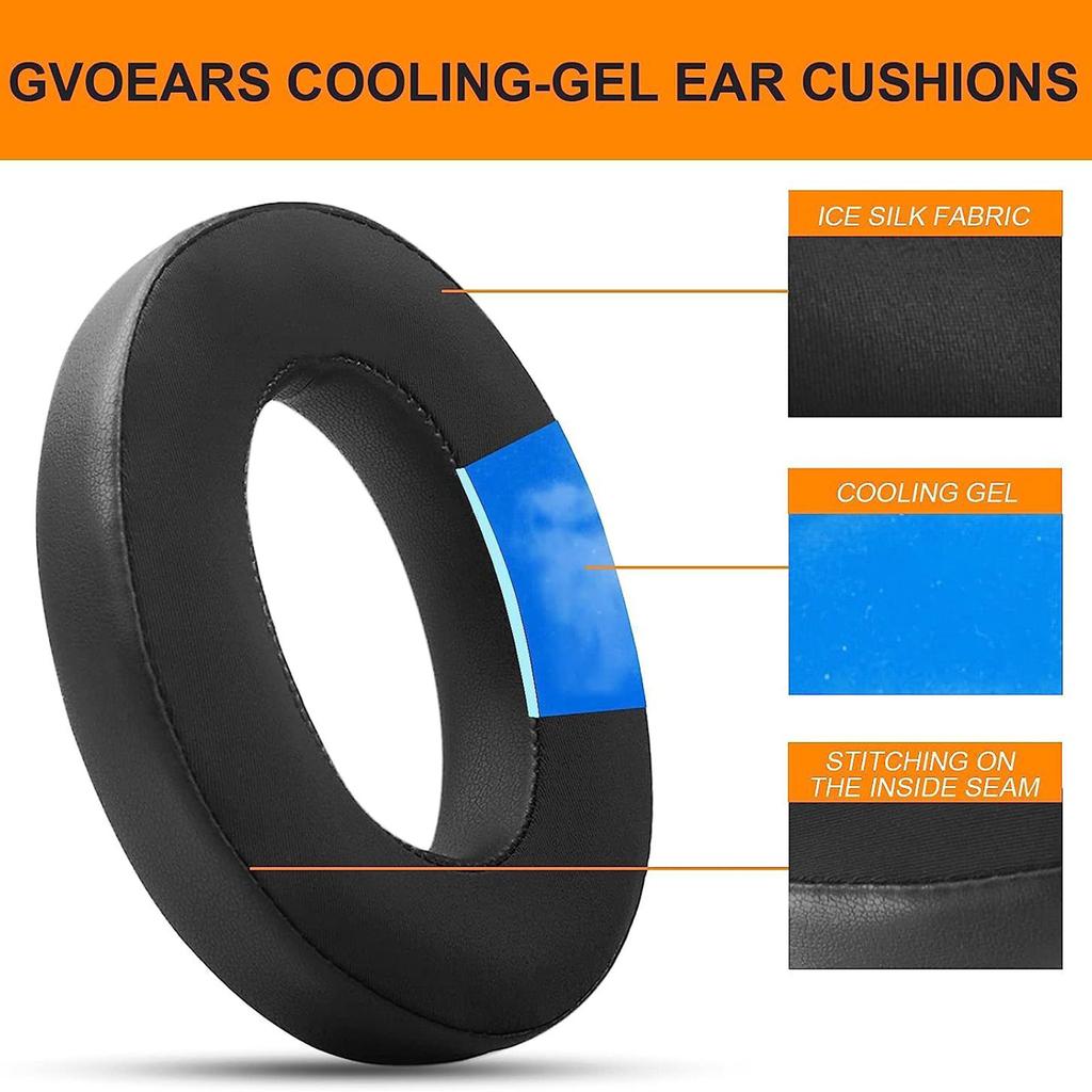 Сменные охлаждающие гелевые амбушюры для наушников HD598CS HD599 569 559 HD558. Амбушюры улучшают качество звука.