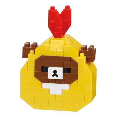Kawada Nanoblock Chairoykoguma (Жареные креветки) 160 деталей, Возраст 12+, Рилаккума NBCC175