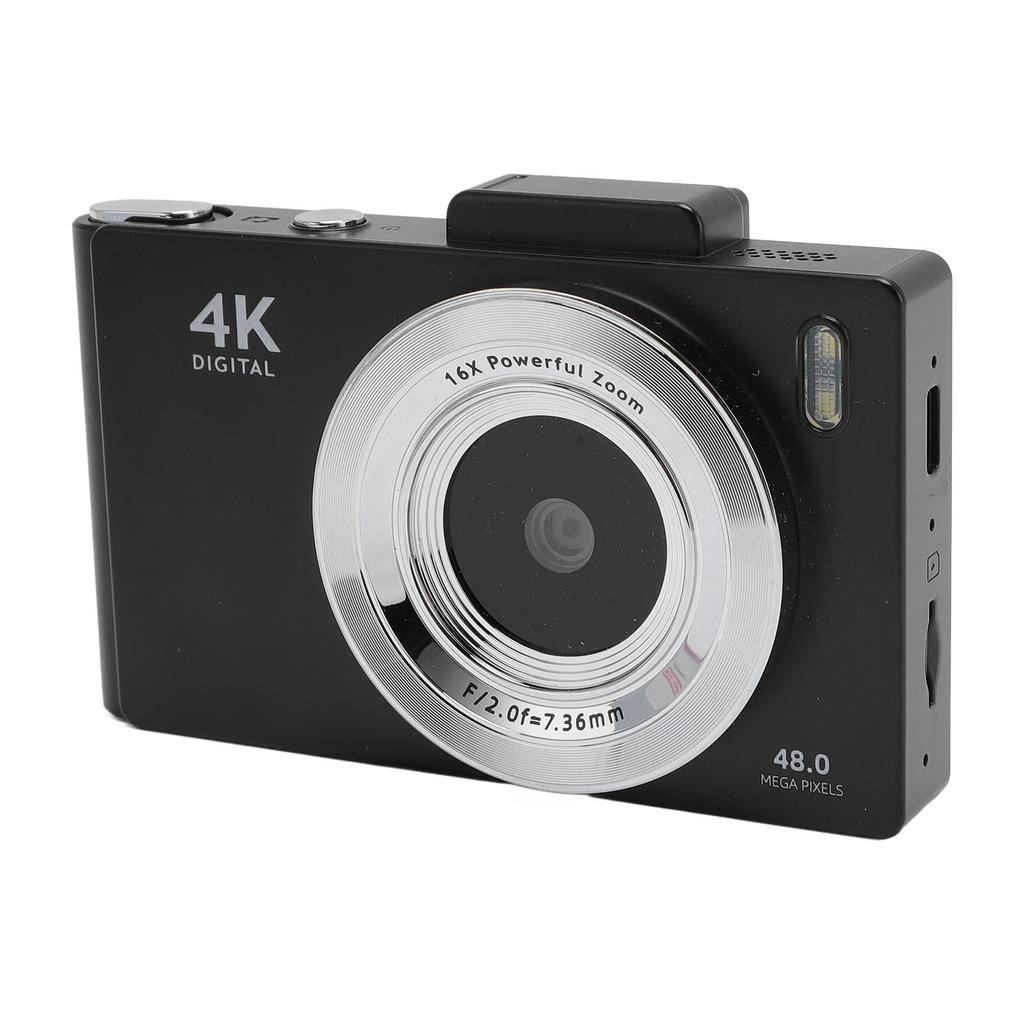 Цифровая камера 4K HD Видео 48МП Фото Автофокус Студенческая камера для повседневной фотосъемки и записи 32Г
