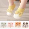 Детские носки, обувь для младенцев, милая детская обувь с героями мультфильмов для мальчиков, детские напольные кроссовки на мягкой резиновой подошве, пинетки BeBe для маленьких девочек, первые ходунки