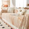 Двусторонний чехол для дивана, полотенце Ins Style, шенилл, четыре сезона, универсальное одеяло, все включено, универсальный пыленепроницаемый чехол